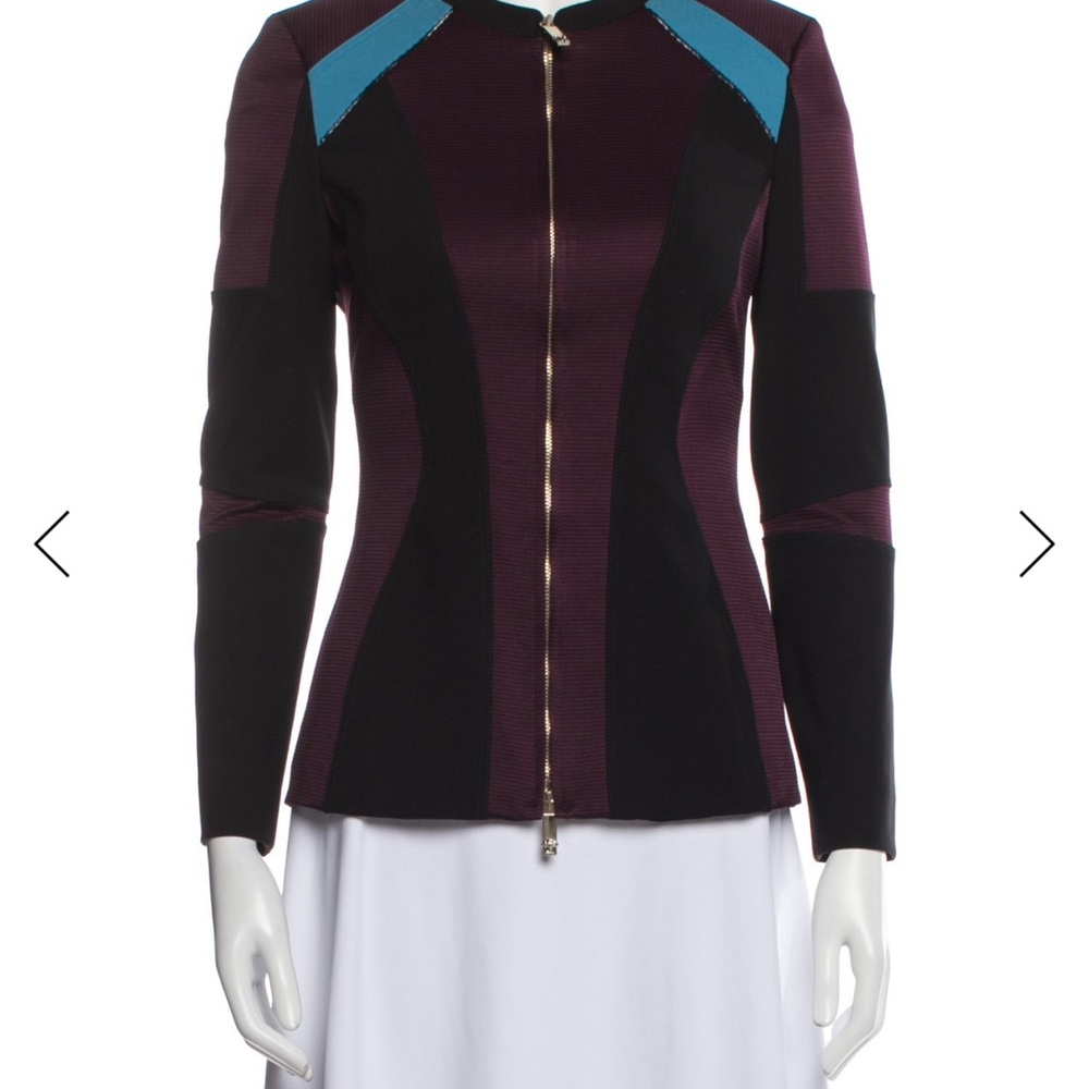 Versace Black and Blue Jacket